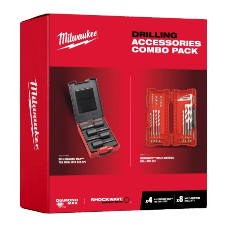 Алмазное корончатое сверло для сухого сверления Milwaukee Diamond Max 38 мм / хвостовик M14 (Арт. 4932498356)