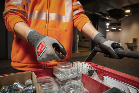 Перчатки полиуретановые Milwaukee Hi-Dex с защитой от минимальных рисков, уровень защиты B/2, размер XXL/11 (12 пар) (Арт. 4932480510)