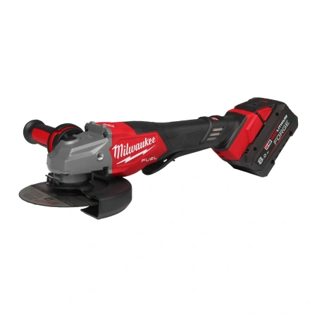 Аккумуляторная углошлифовальная машина (УШМ, Болгарка) Milwaukee M18 FHSAG125 XPDB2-802X FUEL 125мм (замена для 4933471080) (Арт. 4933493418)