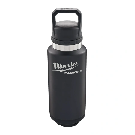 Термос черный Milwaukee PACKOUT CHUG LID 1065 мл (Арт. 4932493468)