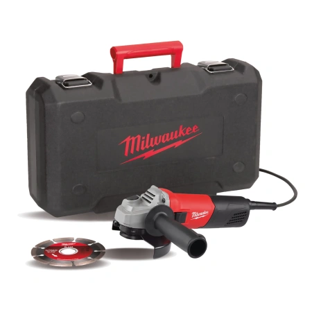 Углошлифовальная машина (УШМ, Болгарка) Milwaukee AG 800-115 E D-SET 115мм  (Арт. 4933451281)