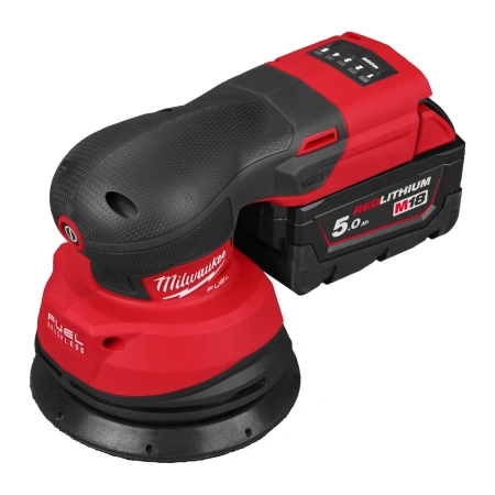 Аккумуляторная эксцентриковая шлифовальная машина Milwaukee M18 FROS125-502X FUEL (замена для 4933464229) (Арт. 4933498254)