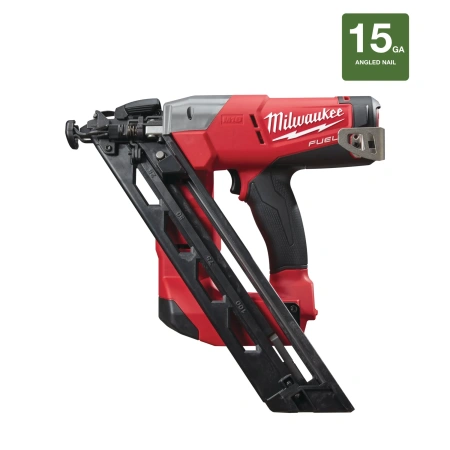 Аккумуляторный гвоздезабиватель(нейлер) с наклонным магазином Milwaukee M18 CN15GA-0X FUEL  (Арт. 4933459633)
