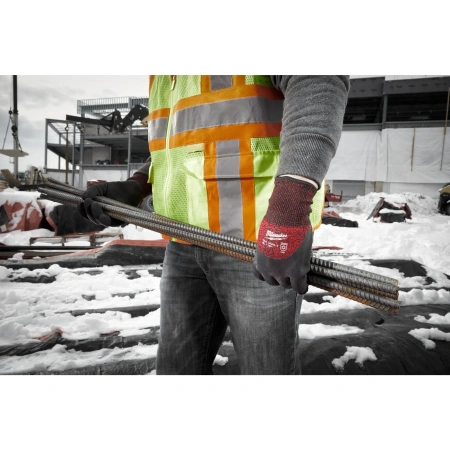 Перчатки зимние Milwaukee Winter Cut Level с защитой от минимальных рисков, уровень защиты A/1, размер M/8  (Арт. 4932471343)