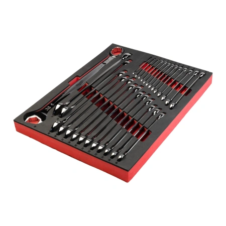 Набор гаечных рожково-накидных метрических ключей Milwaukee MAX BIT в ложементе (27шт) (Арт. 4932493247)