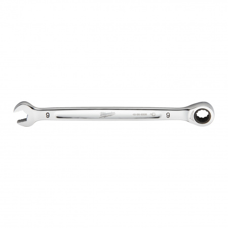 Гаечный ключ рожково-накидной с трещоткой в накидной части Milwaukee MAX BITE 9 мм  (Арт. 4932471502)