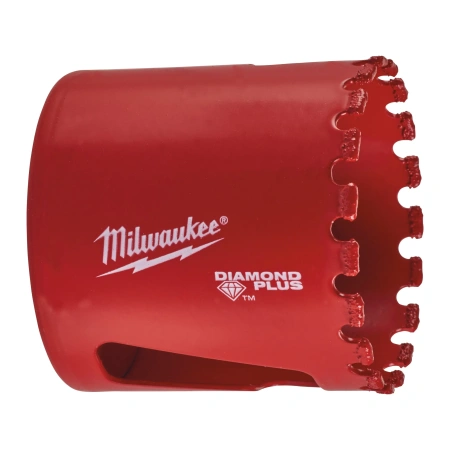 Алмазная коронка для мокрого сверления Milwaukee Diamond Plus 44 мм / хвостовик 5/8'' Х 18  (замена для 4932399661) (Арт. 49565640)