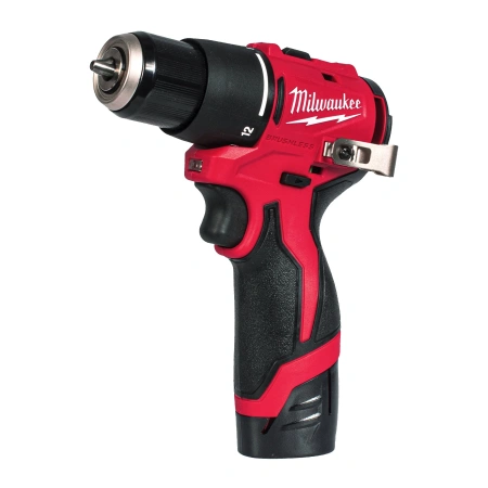 Аккумуляторная ударная дрель-шуруповерт Milwaukee M12 BLPDRC-202C (замена для 4933441940) (Арт. 4933500422)