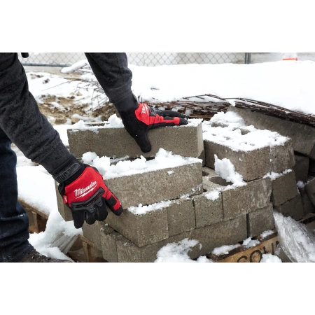 Перчатки зимние Milwaukee Winter Demolition рабочие с защитой от удара, размер 7/S (Арт. 4932479731)