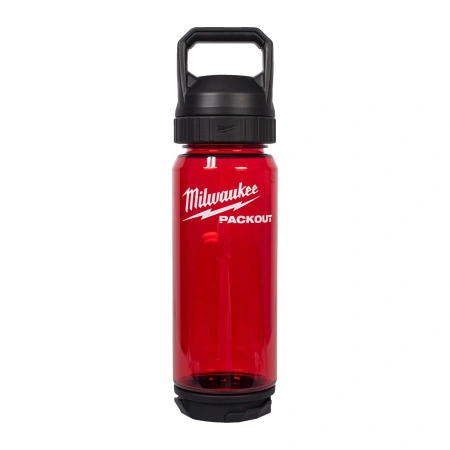 Бутылка красная Milwaukee PACKOUT CHUG LID 710 мл (Арт. 4932498636)