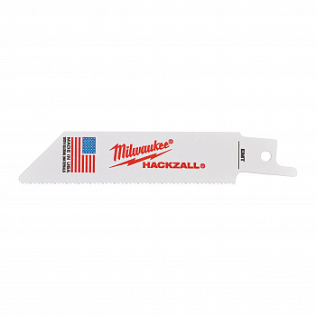 Полотно для сабельной пилы по металлу Milwaukee HACKZALL 100 мм/ шаг зуба 1.4 мм (5 шт)  (Арт. 49005418)