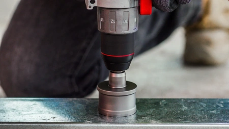 Сверло центрирующее 6x76мм с пружиной для коронок цельных TCT (Арт. 4932479059)