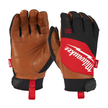 Перчатки Milwaukee с кожаными вставками, размер S/7 (Арт. 4932479726)