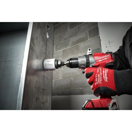 Коронка биметаллическая с твердосплавными зубьями Milwaukee HOLE DOZER CARBIDE 51 мм  (Арт. 49560720)