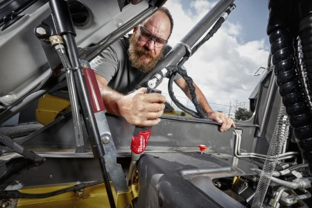 Аккумуляторная удлиненная высокоскоростная импульсная трещотка Milwaukee M12 FHIR14 LR-0 (1/4'')  FUEL (Арт. 4933480790)
