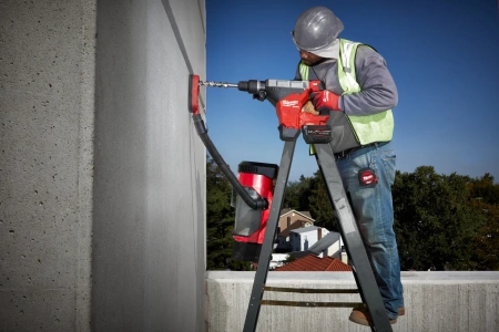 Аккумуляторный 2-х режимный SDS-MAX перфоратор Milwaukee M18 FHM-121C [FORGE™] FUEL ONE-KEY (замена для 4933464894) (Арт. 4933499269)