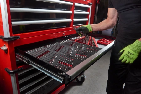 Тележка инструментальная с ящиками 46" / 117см, 10 полок (Арт. 4932478852)