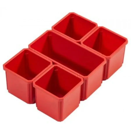 Milwaukee PACKOUT ячейки для органайзеров 5шт (1 большая, 4 маленьких) (замена для 4931466513) (Арт. 4932478300)