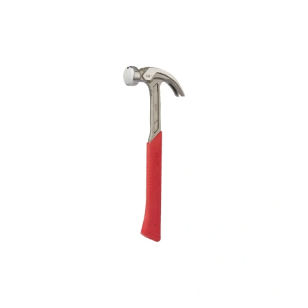 Молоток стальной с закругленным гвоздодером Milwaukee 450 гр. (Арт. 4932478655)