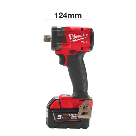 Аккумуляторный компактный ударный гайковерт с фиксацией пином Milwaukee M18 FIW2P12-502X FUEL (1/2'')  (Арт. 4933478447)