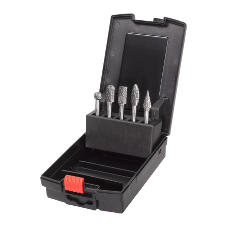 Набор бор-фрез твердосплавных Milwaukee 6x10мм тип B, C, D, H, M (5 шт.) (Арт. 4932493577)