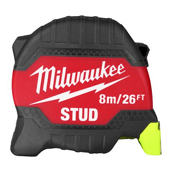 Рулетка Milwaukee STUD GEN III 8м-26фт / ширина 33мм  (Арт. 4932498766)