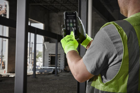 Перчатки Milwaukee Hi-Vis Cut level сигнальные с защитой от минимальных рисков, уровень защиты A/1, размер XXL/11 (12 пар) (Арт. 4932492917)