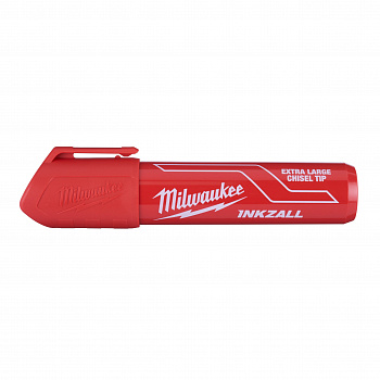 Маркер Milwaukee INKZALL для стройплощадки супер-большой XL красный (1 шт)  (Арт. 4932471560)
