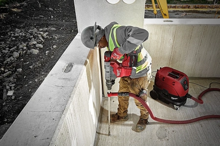 Аккумуляторный 2-х режимный SDS-MAX перфоратор Milwaukee M18 FHM-121C [FORGE™] FUEL ONE-KEY (замена для 4933464894) (Арт. 4933499269)