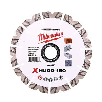Алмазный диск скоростной Milwaukee Speedcross X-HUDD 150 мм (Арт. 4932492149)