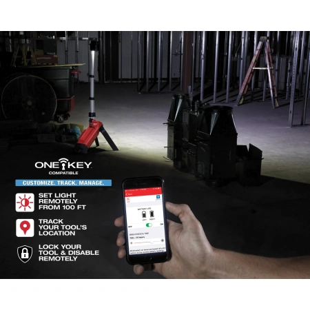 Аккумуляторная светодиодная мачта освещения Milwaukee M18 ONERSAL-0 ONE-KEY TRUEVIEW™  (Арт. 4933459431)