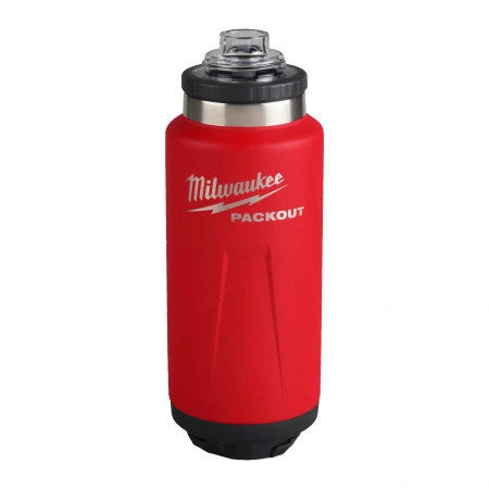 Термос красный Milwaukee PACKOUT CHUG LID 1065 мл (Арт. 4932493467)