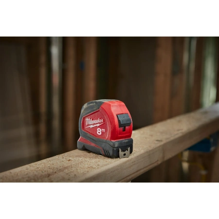 Рулетка Milwaukee Pro Compact 8м / ширина 25 мм  (Арт. 4932459594)