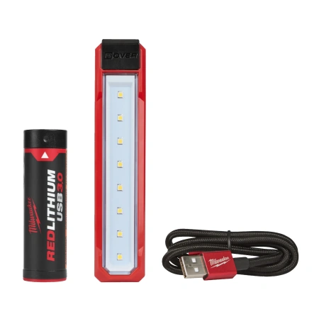Аккумуляторный светодиодный фонарь, карманный, заряжаемый через USB Milwaukee L4 FL-301 (Арт. 4933479763)