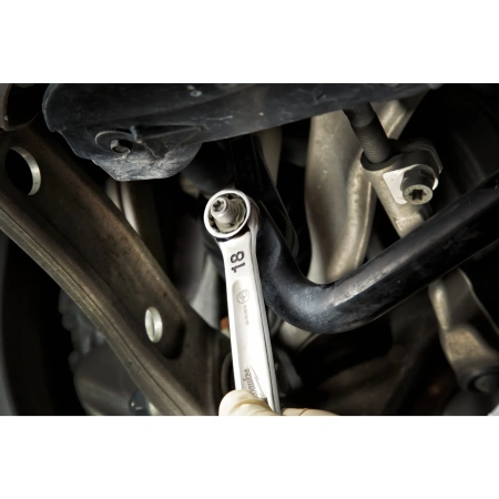 Набор гаечных метрических ключей с трещоткой в накидной части Milwaukee MAX BIT (15 шт)  (Арт. 4932464994)
