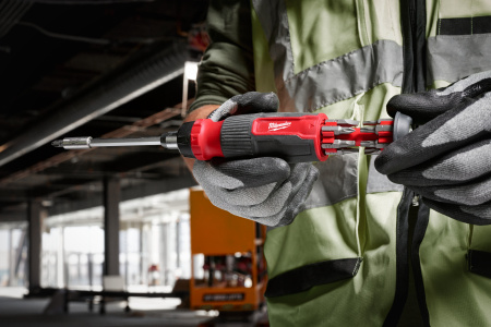 Отвертка Milwaukee универсальная с трещоткой 14 в 1  (замена для 4932471598) (Арт. 4932480582)