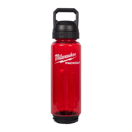 Бутылка красная Milwaukee PACKOUT CHUG LID 946 мл (Арт. 4932498637)