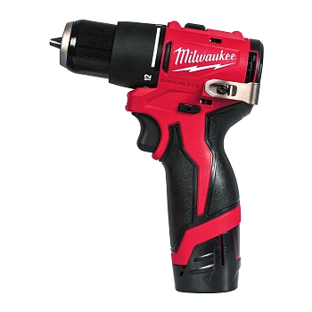 Аккумуляторная ударная дрель-шуруповерт Milwaukee M12 BLPDRC-202C (замена для 4933441940) (Арт. 4933500422)