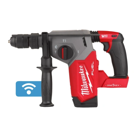 Аккумуляторный 4-х режимный SDS-Plus перфоратор со съемным патроном FIXTEC Milwaukee M18 ONE FHX-0 FUEL ONE-KEY (Арт. 4933478502)