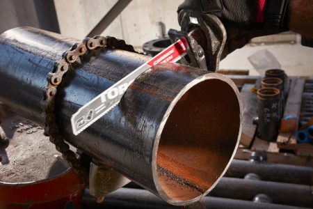 Полотно для сабельной пилы по металлу и чугуну с твердосплавными зубьями Milwaukee THE TORCH CARBIDE TEETH 230 мм/ шаг зуба 3.17 мм (1 шт) (экоупак.) (замена для 48005202) (Арт. 48475202)