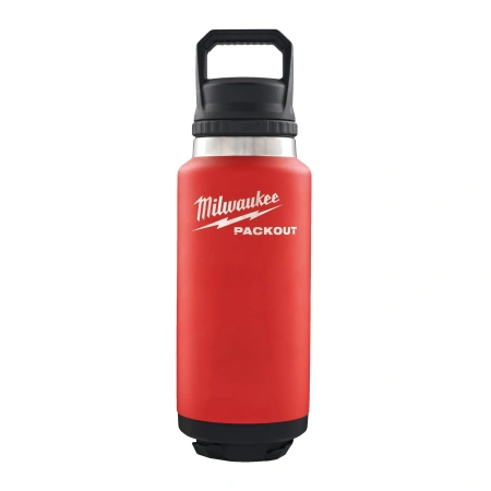 Термос красный Milwaukee PACKOUT CHUG LID 1065 мл (Арт. 4932493467)