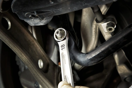 Ключи комбинированные дюймовые MAXBITE™ прямые с трещоткой набор 15ед. (1/4"-1") в пласт. держателе (Арт. 4932464996)