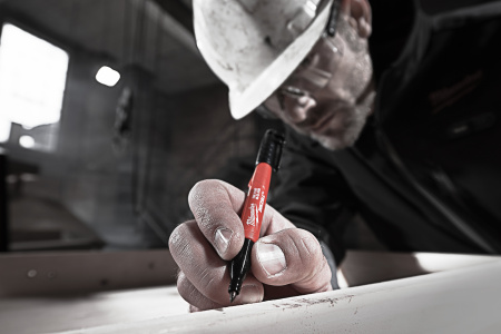 Набор маркеров с тонким пером Milwaukee INKZALL (Черный) (4 шт) (Арт. 4932480551)