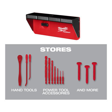 Полка магнитная для стеллажной системы Milwaukee PACKOUT (Арт. 4932493378)