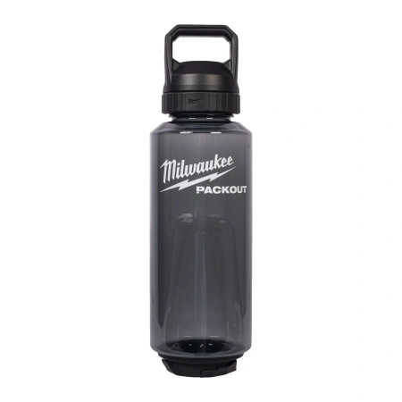 Бутылка черная Milwaukee PACKOUT CHUG LID 1480 мл (Арт. 4932498641)