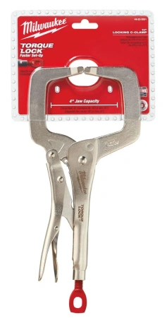 Зажим-струбцина Milwaukee тип С с неподвижными губками 280 мм (11'') TORQUE LOCK  (замена для 48223531) (Арт. 4932471728)