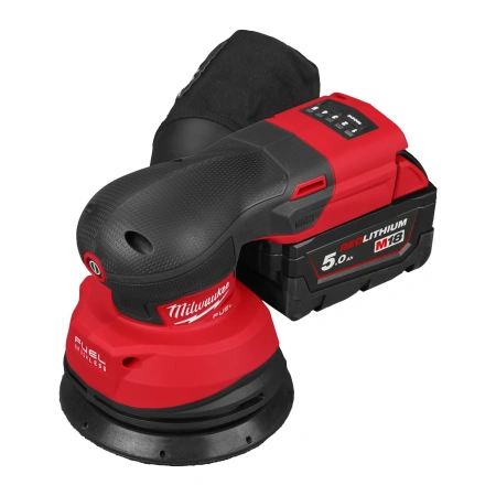 Аккумуляторная эксцентриковая шлифовальная машина Milwaukee M18 FROS125-502X FUEL (замена для 4933464229) (Арт. 4933498254)