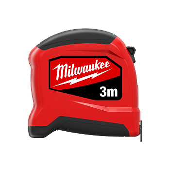 Рулетка Milwaukee Compact Slim Gen II 3м / ширина 16 мм (замена для 48227703) (Арт. 4932498782)