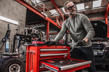 Тележка инструментальная с ящиками 27˝ / 69см, 7 полок (Арт. 4932498252)