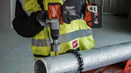 Сверло центрирующее 6x76мм с пружиной для коронок цельных TCT (Арт. 4932479059)